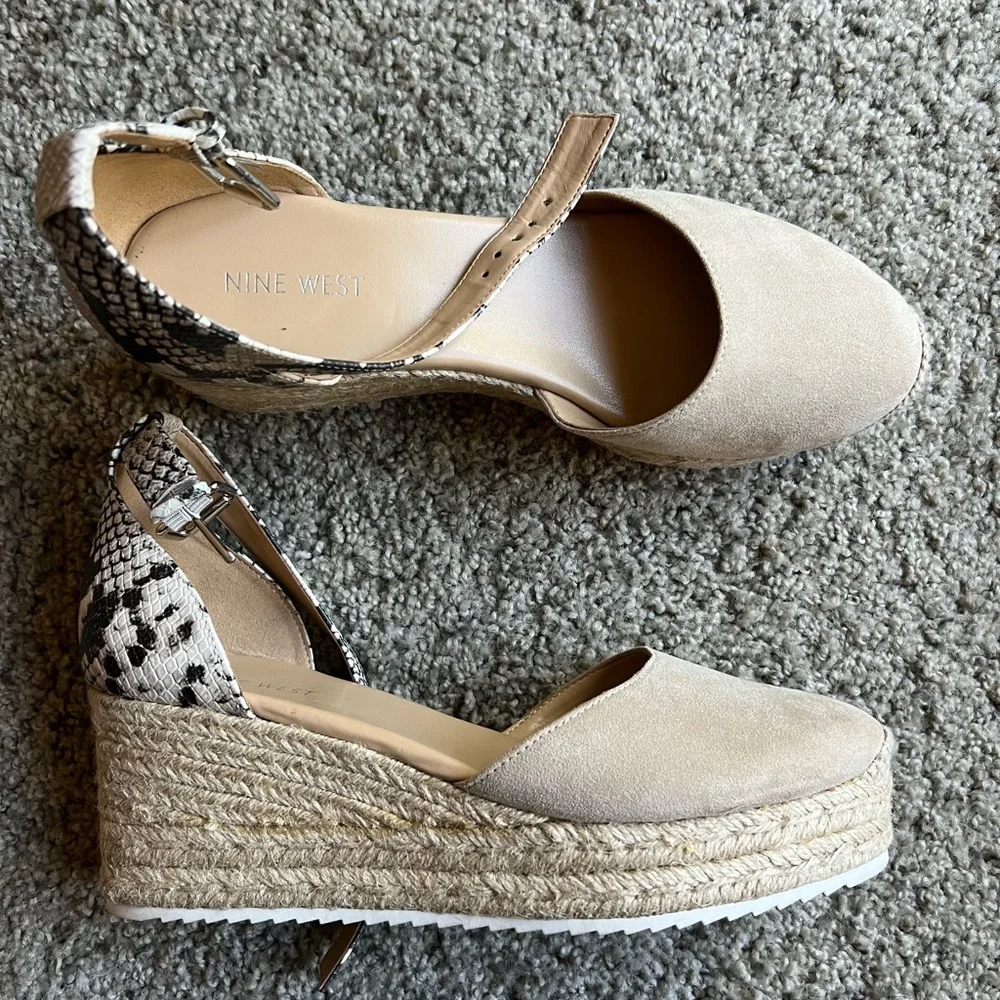 Nine West Espadrille Wedges - Picture 2 of 4